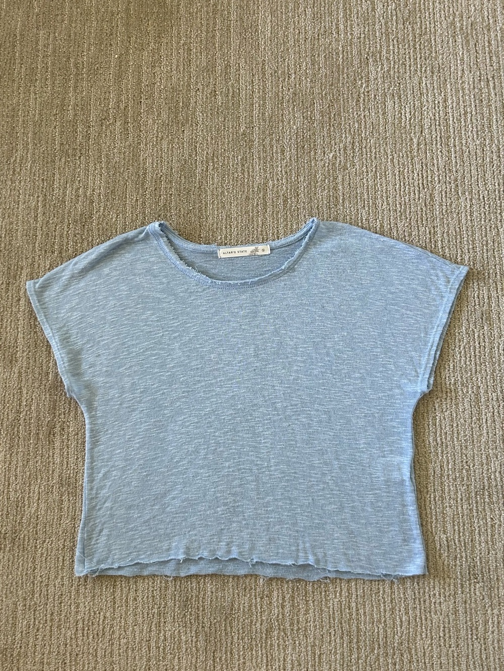 Sheer Blue T Shirt